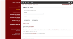 Desktop Screenshot of my.americanartmarketing.com